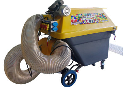 Machine de nettoyage de balles d'aire de jeux intérieure Carrousel