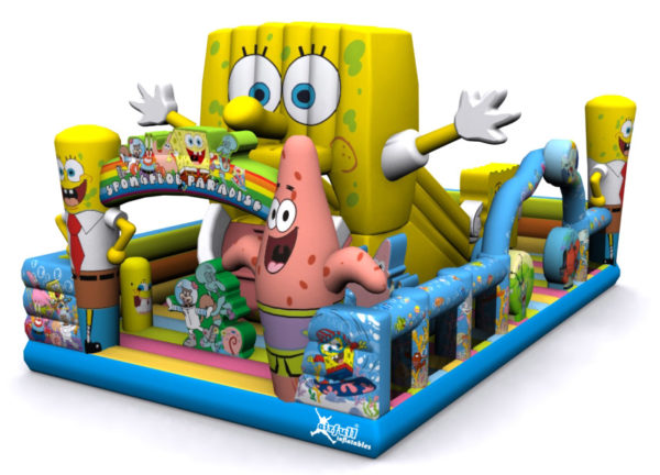Aufblasbares SpongeBob-Paradies