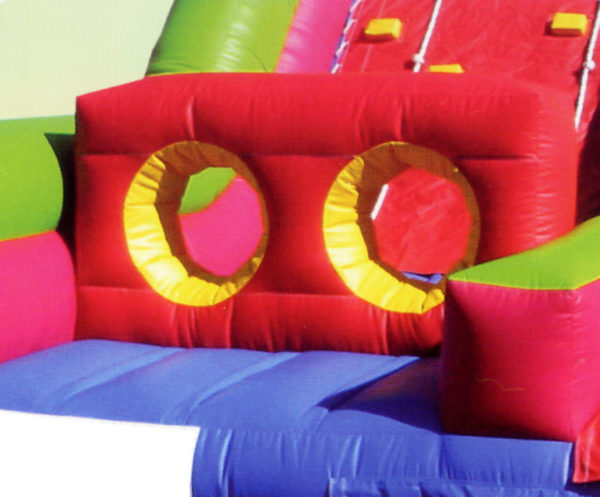 Climb slide inflatable