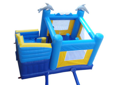 Combo Bouncy Inflatable Dolfins