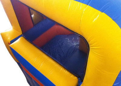 Economic inflatable slide