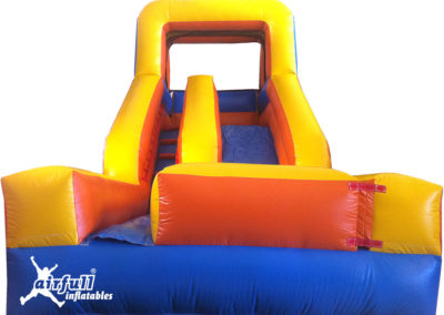 Economic inflatable slide