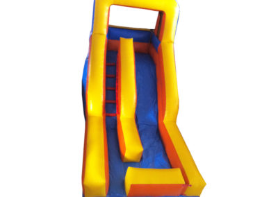 Economic inflatable slide