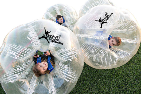 Fútbol de burbujas para niños