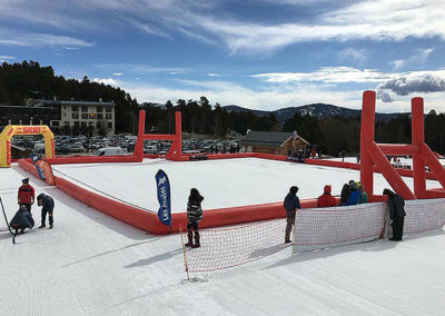 Inflatable Rugby Pitch