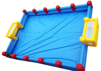 Outdoor inflatable football pitch