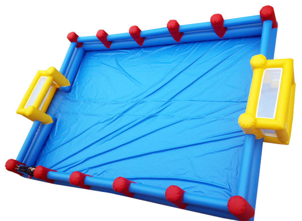 Outdoor inflatable football pitch