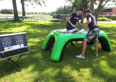 Interactive inflatable game