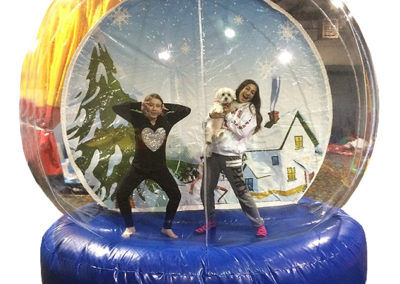 Snowglobe inflatable