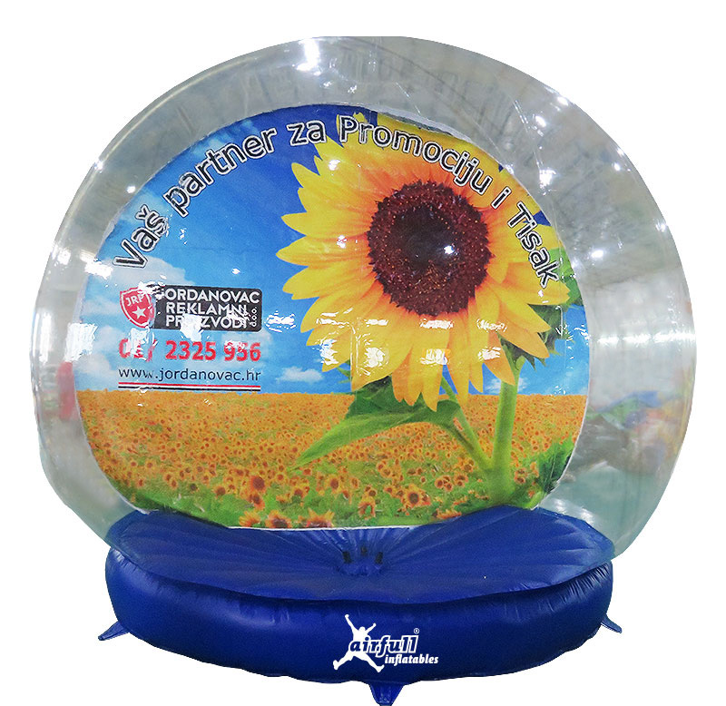 Snowglobe inflatable