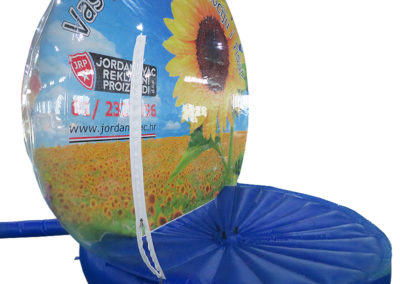 Snowglobe inflatable