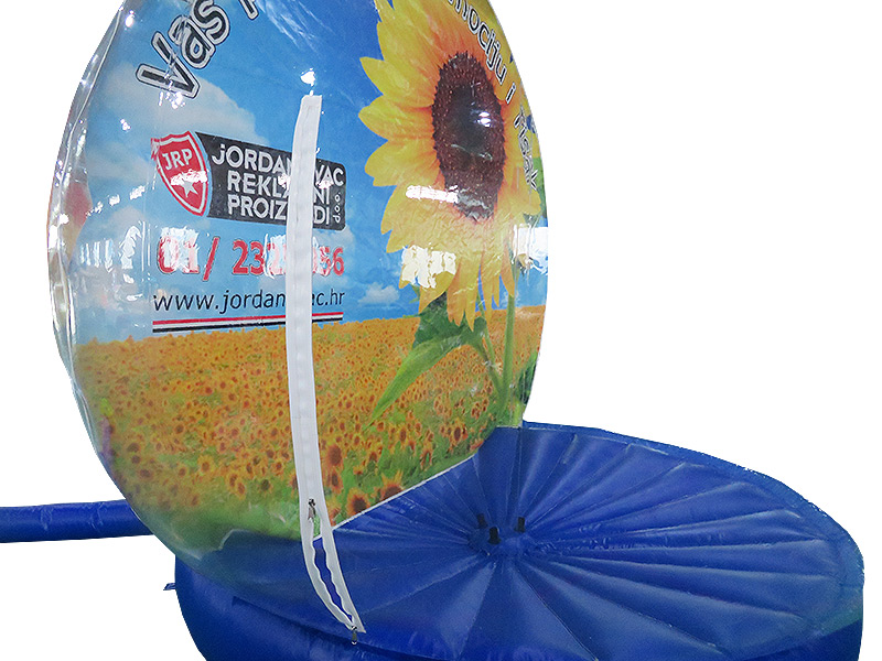 Snowglobe inflatable
