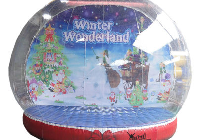 Snowglobe inflatable
