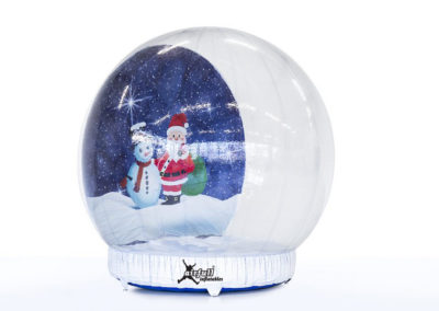 Snowglobe inflatable