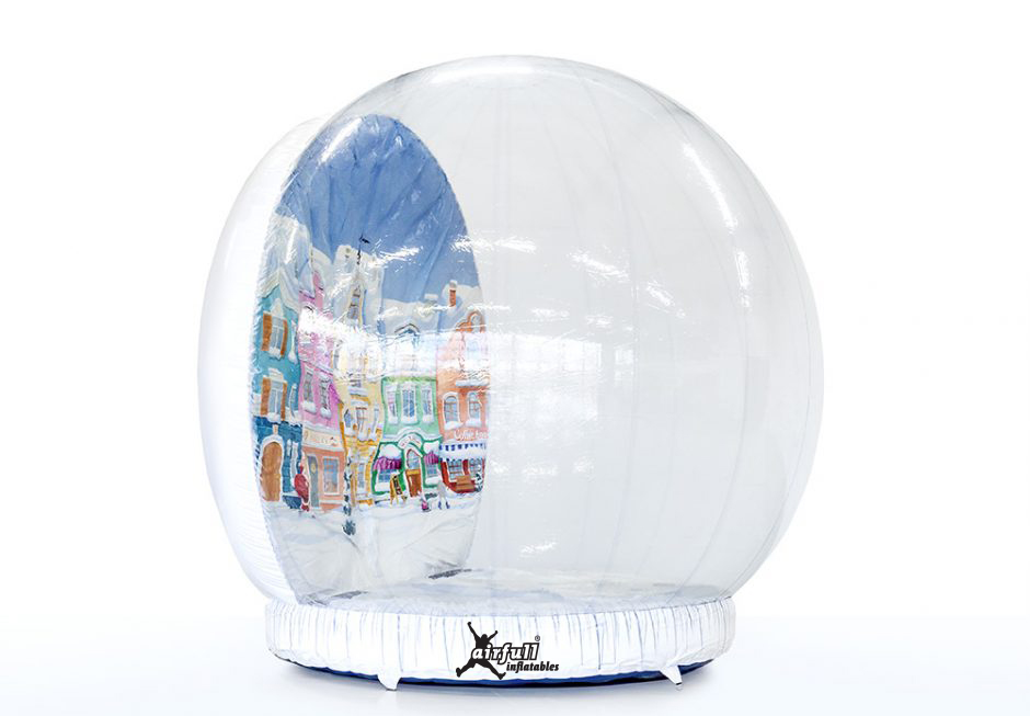 Snowglobe inflatable
