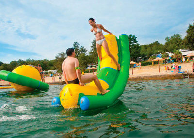 Inflatable Water Floating Seesaw