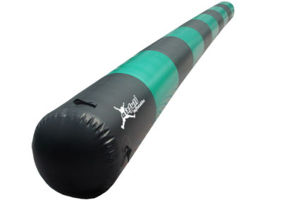 Inflatable tube buoys for sea