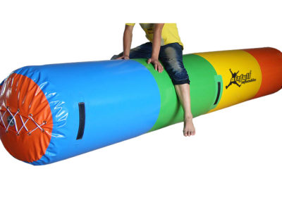 Inflatable tube buoys for sea