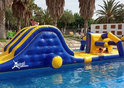 Inflatable water park