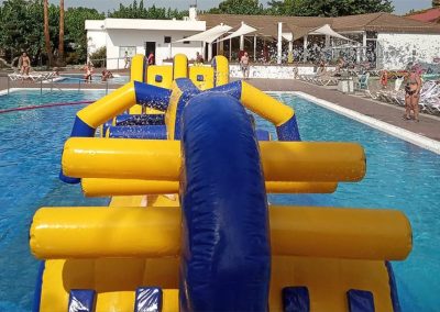 Inflatable water park