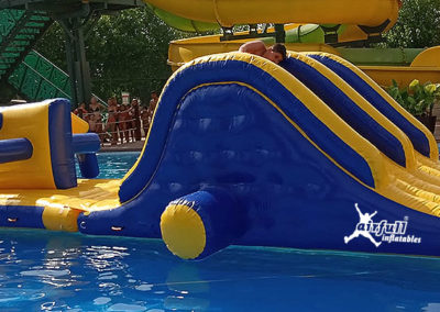 Inflatable water park