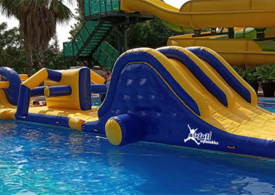 Inflatable water park