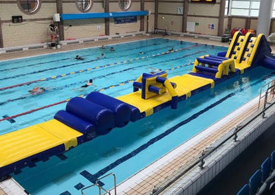 Inflatable water park