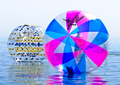 Inflatable water walking ball