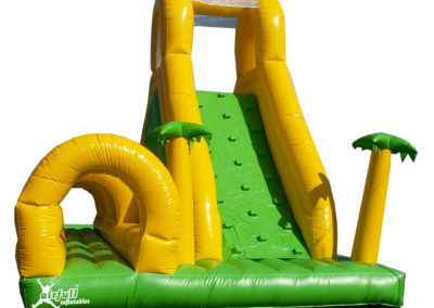 Inflatable water combo slide