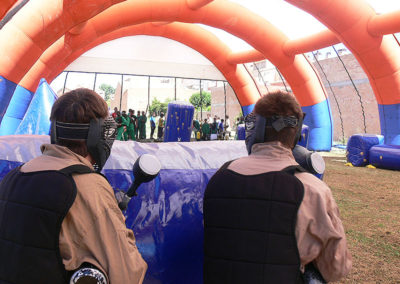 Inflatable Paintball Tent