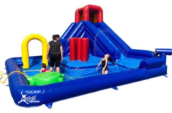 Island Inflatable Bouncy Pool