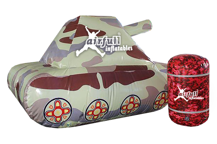Inflatables paintball bunkers