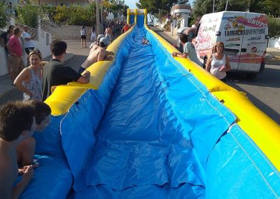 Slide aquatic medium section