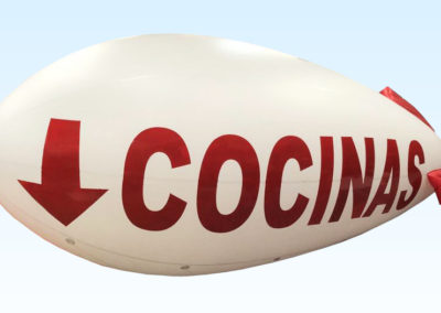 Advertising Helium Zeppelin