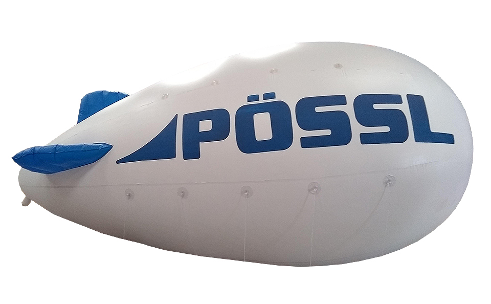 Advertising Helium Zeppelin