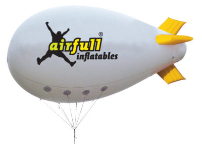 Advertising Helium Zeppelin