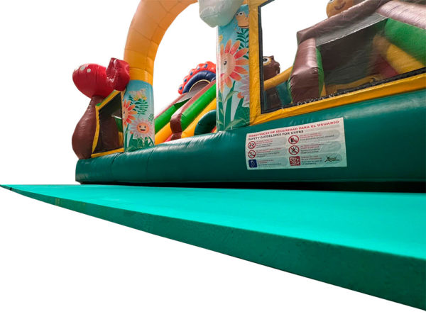 Impact mat protection for inflatables
