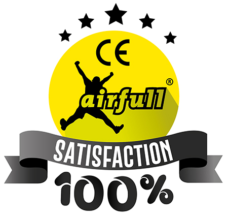 Airfull inflável 100% de satisfação