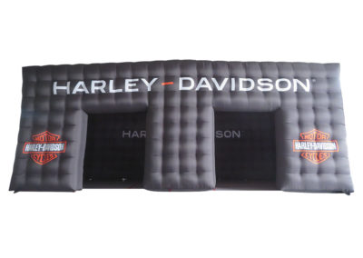 Square inflatable advertising tent