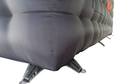 Square inflatable advertising tent