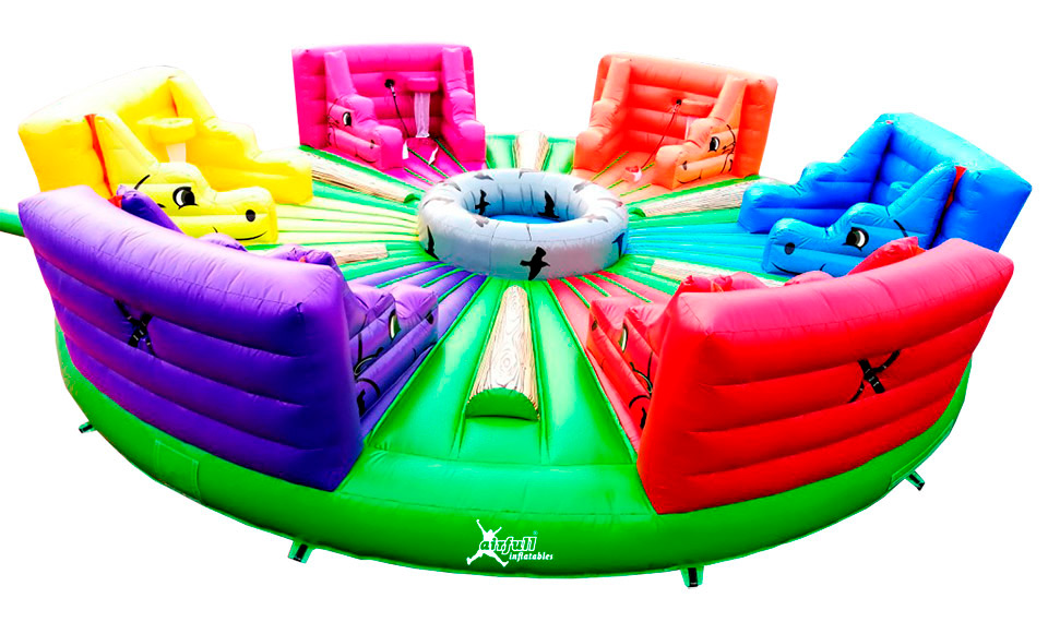 Inflatable Hungry Hippo Bungee