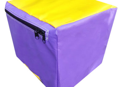 Cube foam for indoor playgrounds