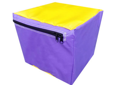 Cube foam for indoor playgrounds