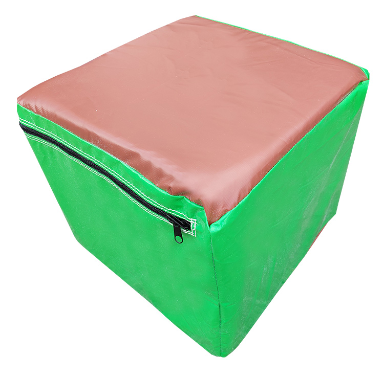 Cube foam for indoor playgrounds