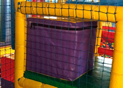 Cube foam for indoor playgrounds