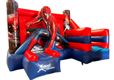 combo inflable spiderman