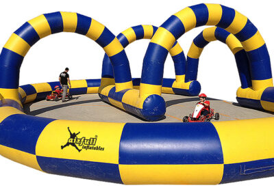 Inflatable Go kart track