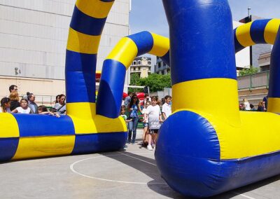 Inflatable Go kart track