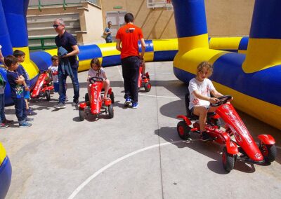 Inflatable Go kart track