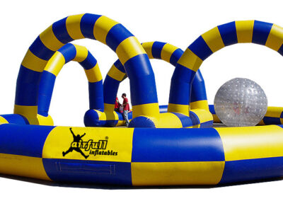 Inflatable Go kart track